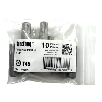 TORX PLUS® IPR Insert Bits Bulk