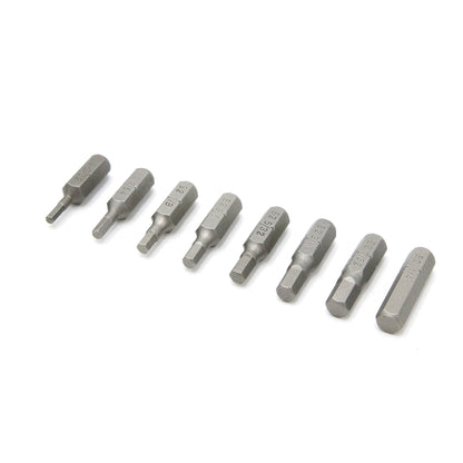 Assorted Hex 1" Insert Bits Card