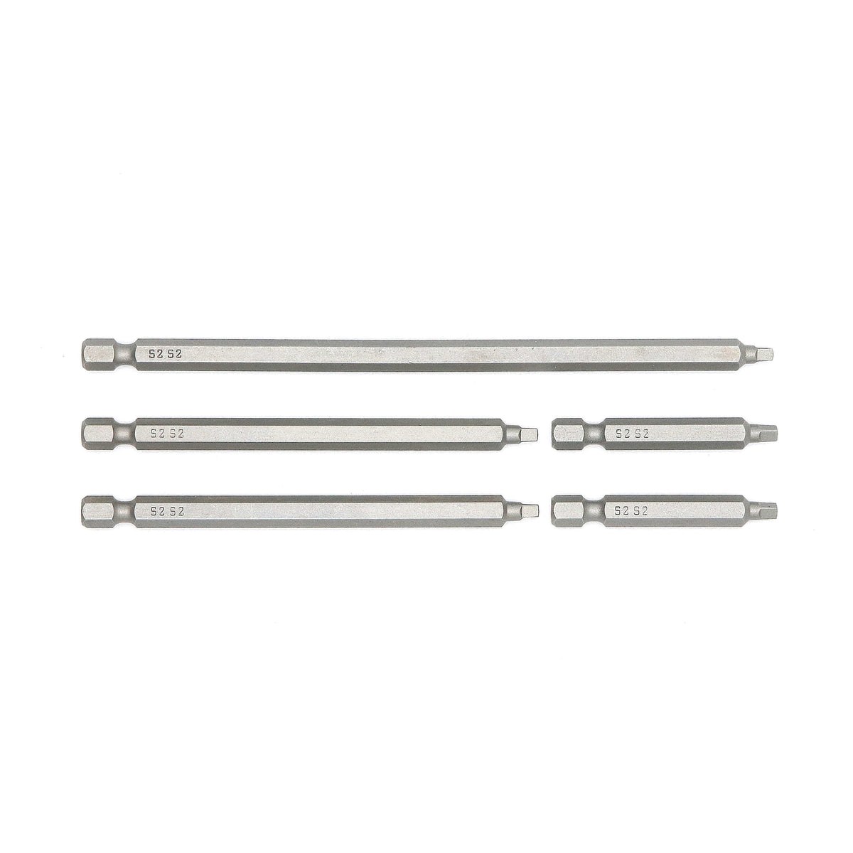 Assorted Square Power Bits 2", 4" & 6" Card