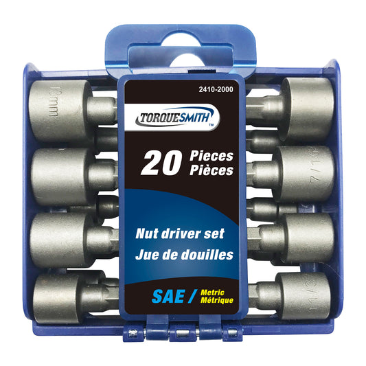 20 Piece Nut Driver Set