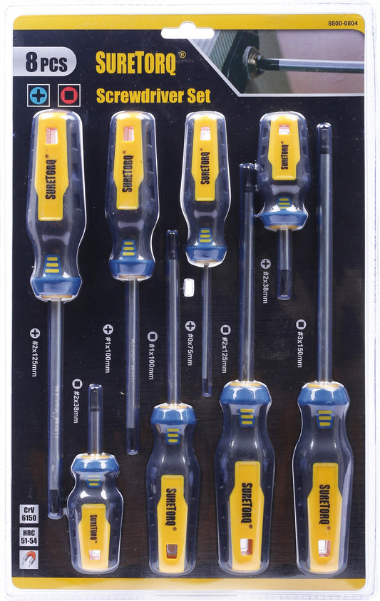 8 Piece Screwdriver Set