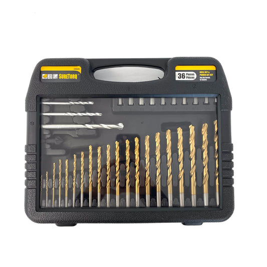 36 Piece Drill Bit & Power Bit Set